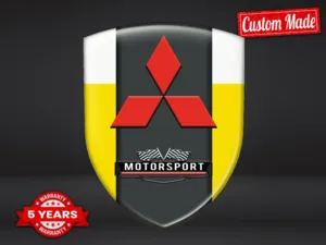 Mitsubishi Emblemas Auto Deporte Estilo Alta Calidad Moderna